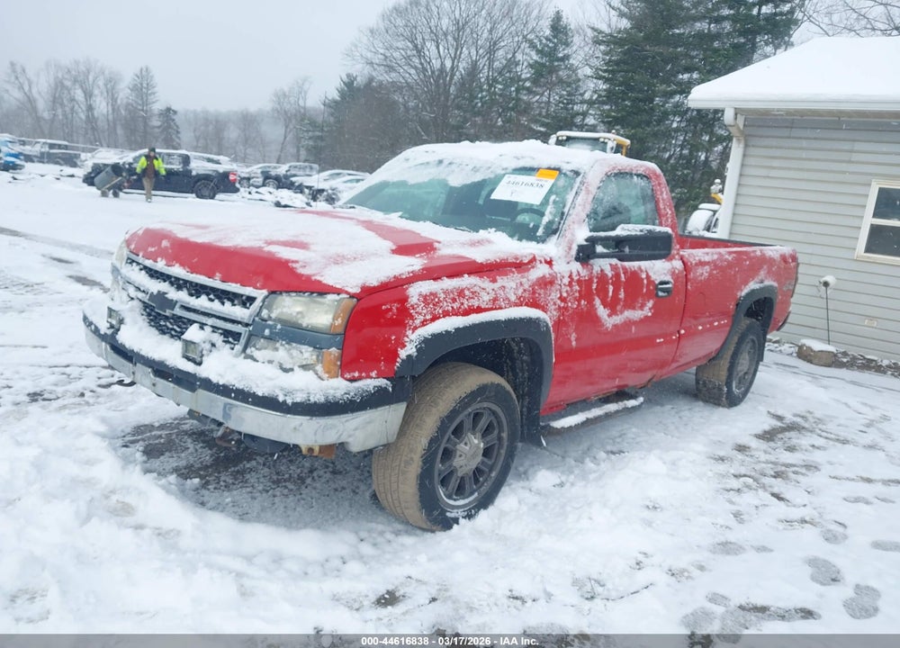 2007 CHEVROLET SILVERADO 1500 CLASSIC WORK TRUCK VIN: 3GCEK14X47G256886