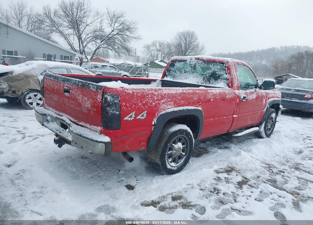 2007 CHEVROLET SILVERADO 1500 CLASSIC WORK TRUCK VIN: 3GCEK14X47G256886