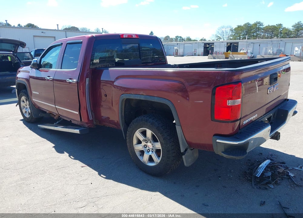 2015 GMC SIERRA 1500 SLT VIN: 1GTV2VEC9FZ155781