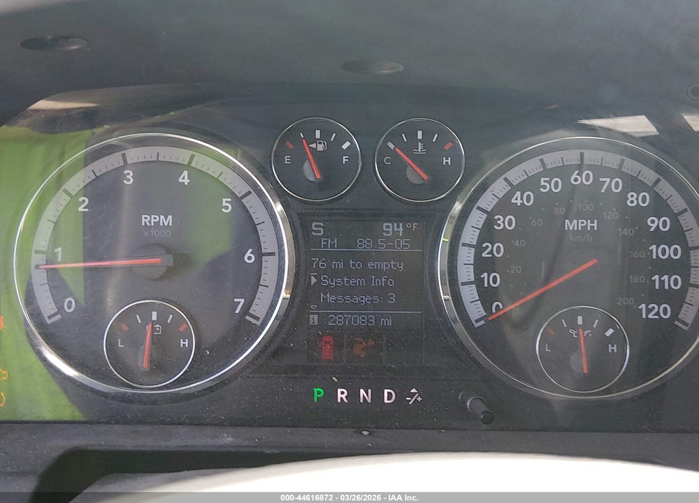 2009 DODGE RAM 1500 SLT/SPORT/TRX VIN: 1D3HV18T29S760061