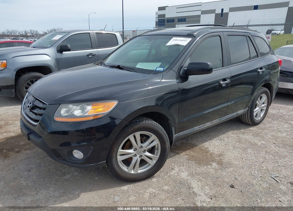 2011 HYUNDAI SANTA FE LIMITED V6 VIN: 5XYZK4AG9BG072400