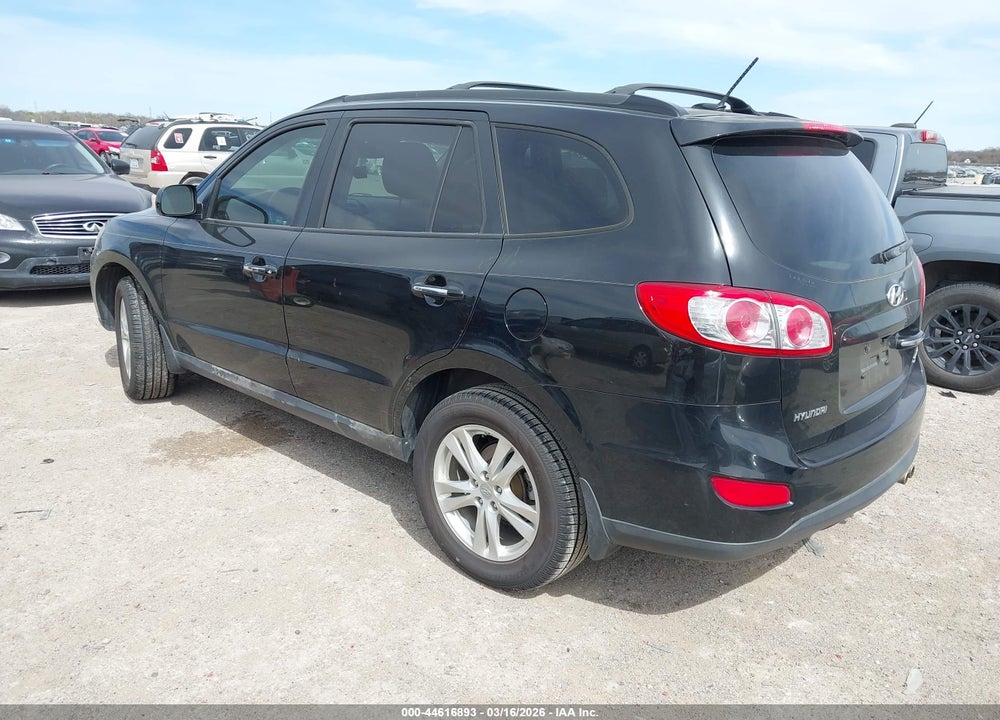 2011 HYUNDAI SANTA FE LIMITED V6 VIN: 5XYZK4AG9BG072400