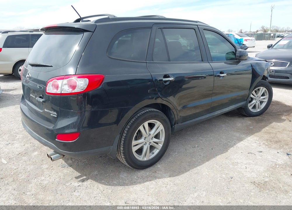 2011 HYUNDAI SANTA FE LIMITED V6 VIN: 5XYZK4AG9BG072400
