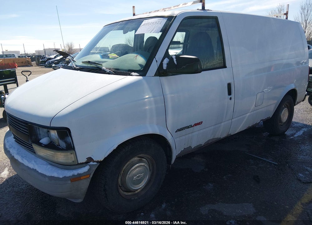 1997 CHEVROLET ASTRO VIN: 1GCDL19W3VB186411