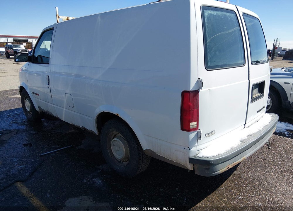 1997 CHEVROLET ASTRO VIN: 1GCDL19W3VB186411