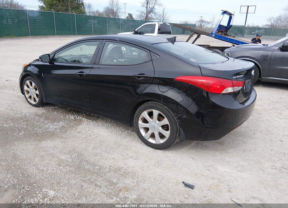 2013 HYUNDAI ELANTRA LIMITED VIN: 5NPDH4AE2DH219241