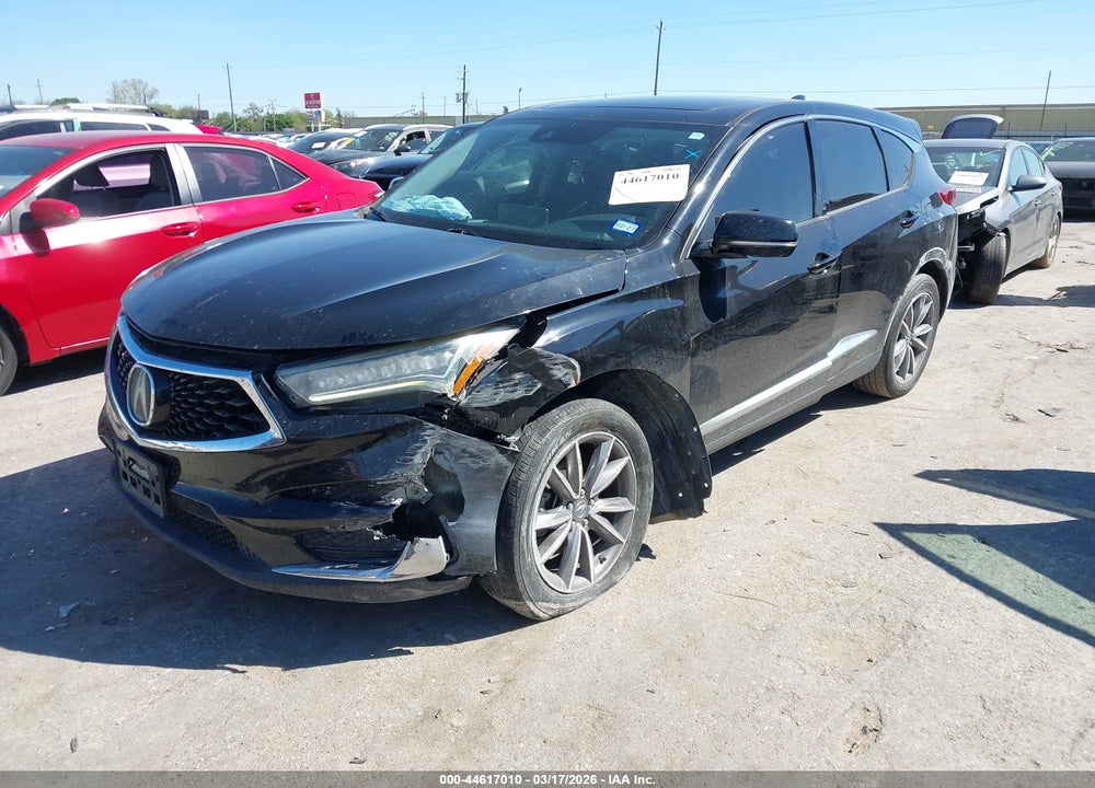 2019 ACURA RDX TECHNOLOGY PACKAGE VIN: 5J8TC1H58KL004830