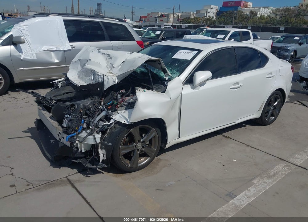 2012 LEXUS IS 250 VIN: JTHBF5C25C5184293