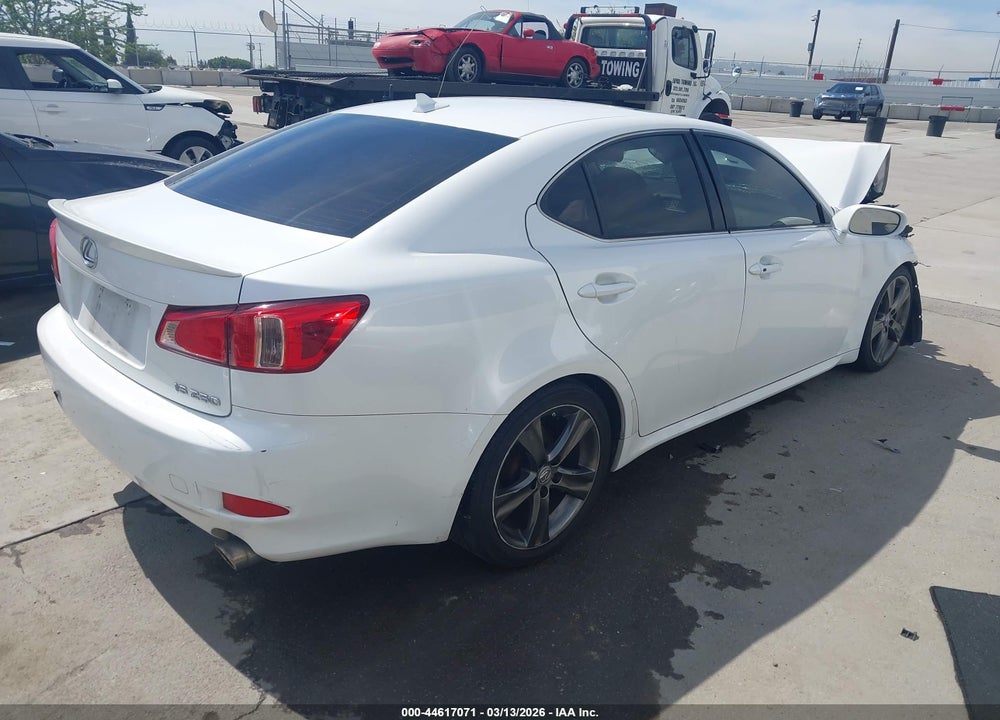 2012 LEXUS IS 250 VIN: JTHBF5C25C5184293