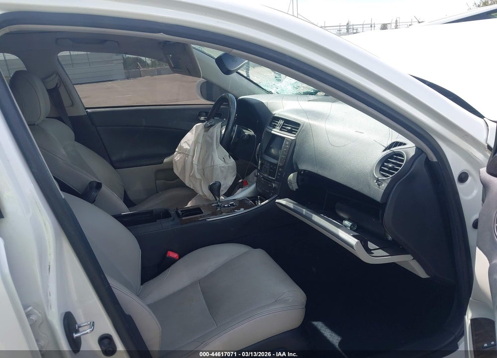 2012 LEXUS IS 250 VIN: JTHBF5C25C5184293