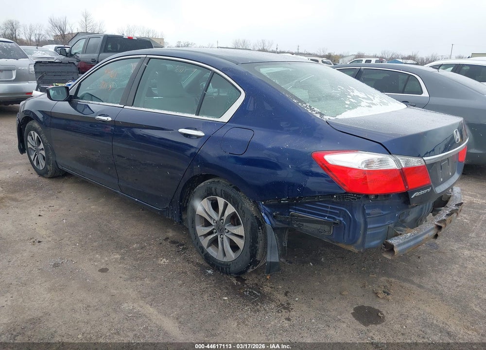 2013 HONDA ACCORD LX VIN: 1HGCR2F39DA268952