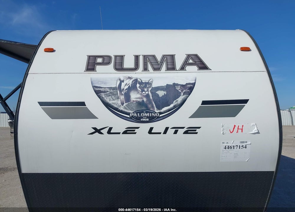 2020 PUMA XLE LITE VIN: 5ZT2PUWB3L4005001