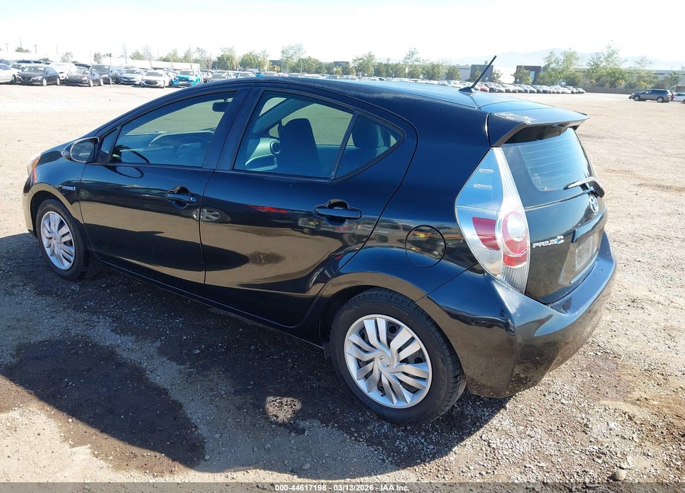 2012 TOYOTA PRIUS C FOUR/ONE/THREE/TWO VIN: JTDKDTB34C1521159