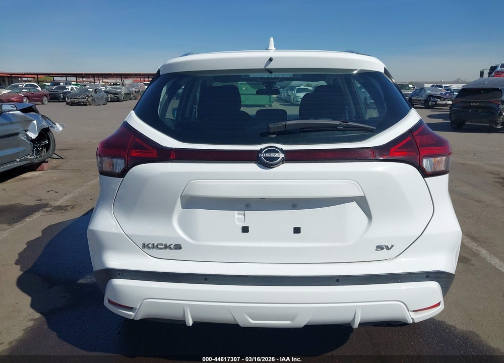 2022 NISSAN KICKS SV XTRONIC CVT VIN: 3N1CP5CV1NL491088