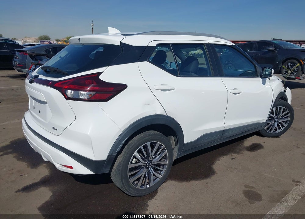 2022 NISSAN KICKS SV XTRONIC CVT VIN: 3N1CP5CV1NL491088