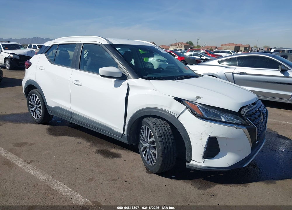 2022 NISSAN KICKS SV XTRONIC CVT VIN: 3N1CP5CV1NL491088