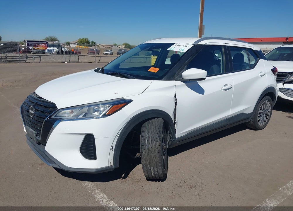 2022 NISSAN KICKS SV XTRONIC CVT VIN: 3N1CP5CV1NL491088