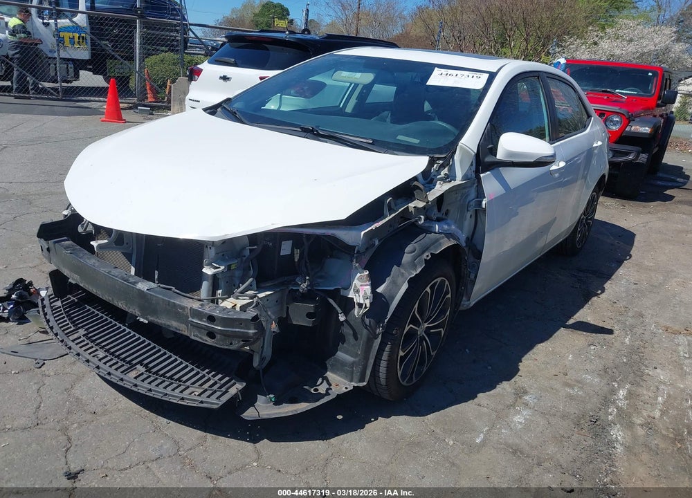 2014 TOYOTA COROLLA S PLUS VIN: 5YFBURHEXEP014079