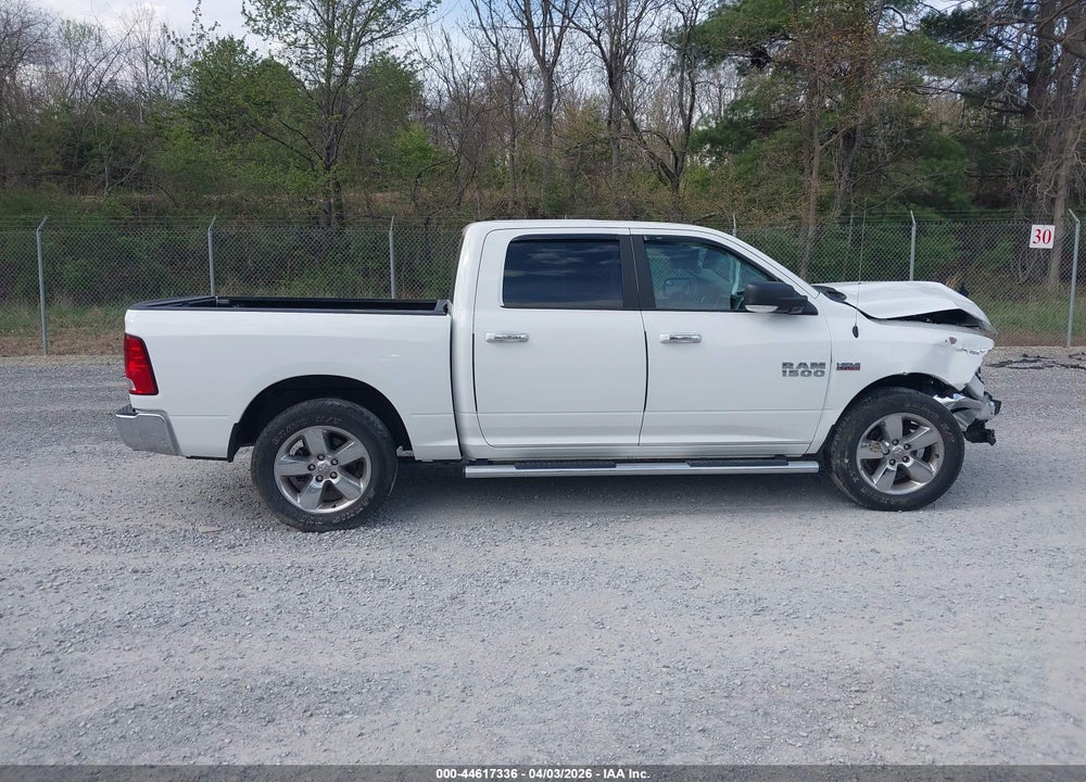 2018 RAM 1500 BIG HORN  4X4 5'7 BOX VIN: 1C6RR7LT6JS268446