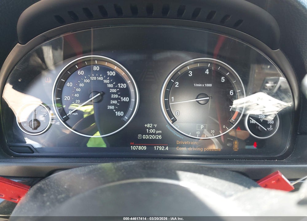 2014 BMW 550I XDRIVE VIN: WBAKP9C5XEDZ35071