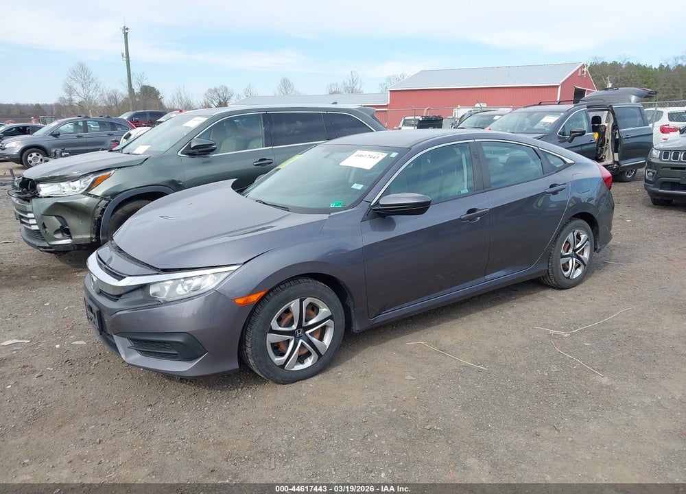 2018 HONDA CIVIC LX VIN: 2HGFC2F53JH599880