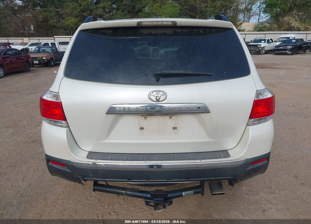 2012 TOYOTA HIGHLANDER LIMITED V6 VIN: 5TDYK3EH2CS082134