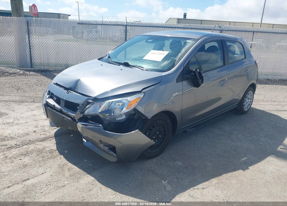 2022 MITSUBISHI MIRAGE ES/LE VIN: ML32AUHJ4NH003845