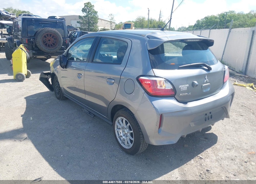 2022 MITSUBISHI MIRAGE ES/LE VIN: ML32AUHJ4NH003845