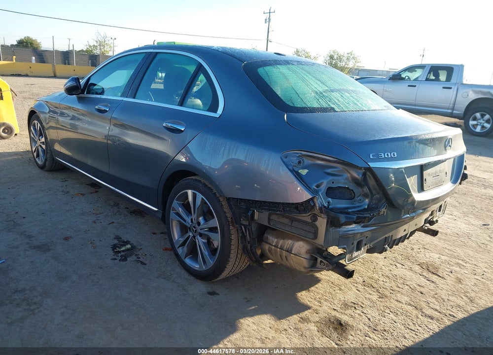 2019 MERCEDES-BENZ C 300 VIN: 55SWF8DB9KU307043