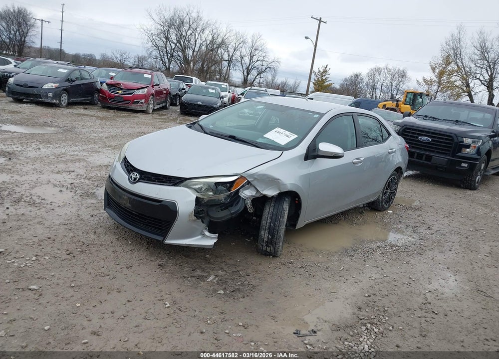 2014 TOYOTA COROLLA S PLUS VIN: 2T1BURHEXEC223743