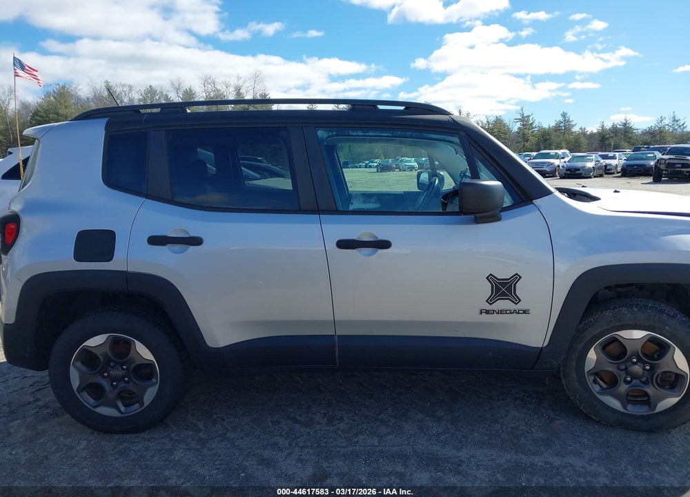 2017 JEEP RENEGADE SPORT 4X4 VIN: ZACCJBAB8HPG53395