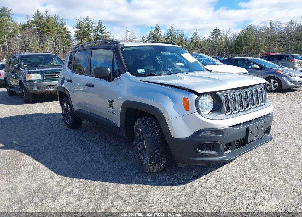 2017 JEEP RENEGADE SPORT 4X4 VIN: ZACCJBAB8HPG53395