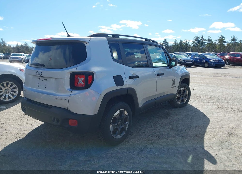 2017 JEEP RENEGADE SPORT 4X4 VIN: ZACCJBAB8HPG53395