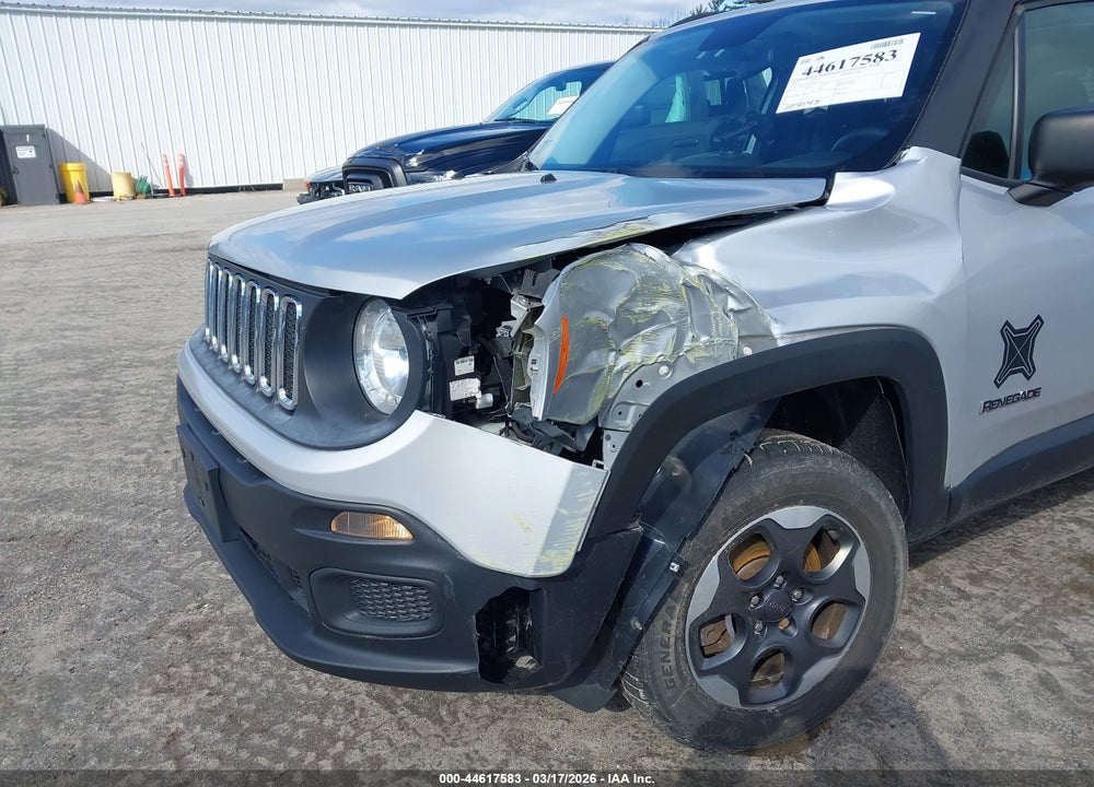 2017 JEEP RENEGADE SPORT 4X4 VIN: ZACCJBAB8HPG53395