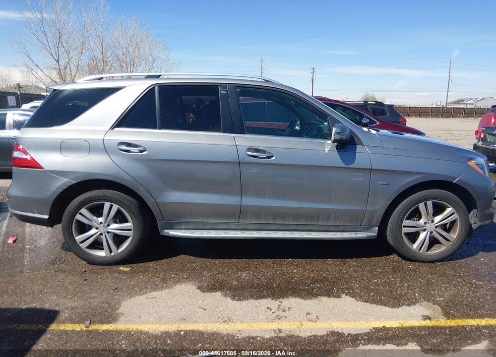 2012 MERCEDES-BENZ ML 350 4MATIC VIN: 4JGDA5HB9CA096027