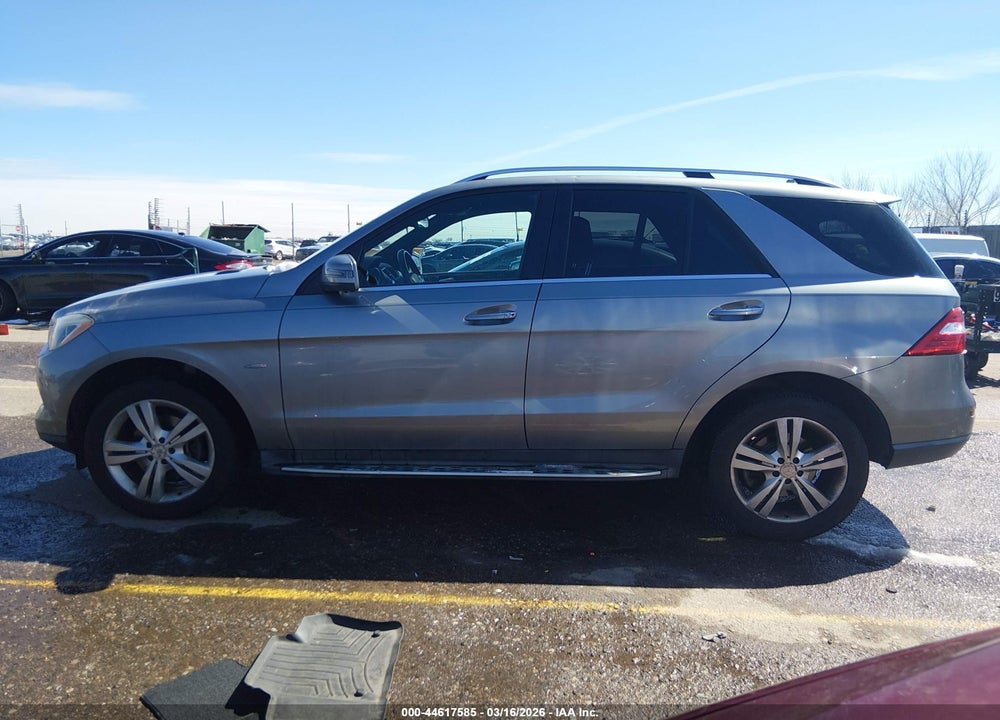 2012 MERCEDES-BENZ ML 350 4MATIC VIN: 4JGDA5HB9CA096027