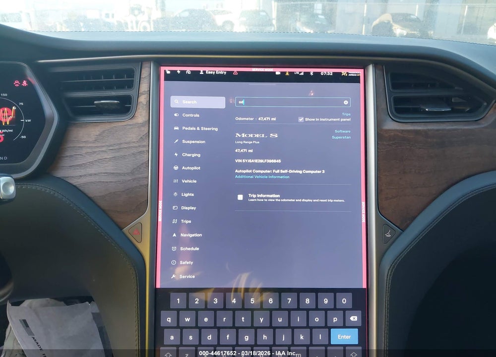 2020 TESLA MODEL S LONG RANGE DUAL MOTOR ALL-WHEEL DRIVE/LONG RANGE PLUS DUAL MOTOR ALL-WHEEL DRIVE VIN: 5YJSA1E29LF396845