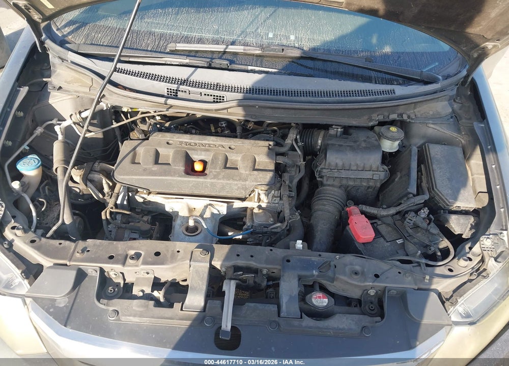 2012 HONDA CIVIC NATURAL GAS VIN: 19XFB5F51CE002694