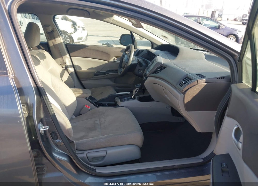 2012 HONDA CIVIC NATURAL GAS VIN: 19XFB5F51CE002694
