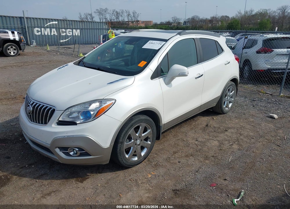 2014 BUICK ENCORE PREMIUM VIN: KL4CJDSB4EB598633