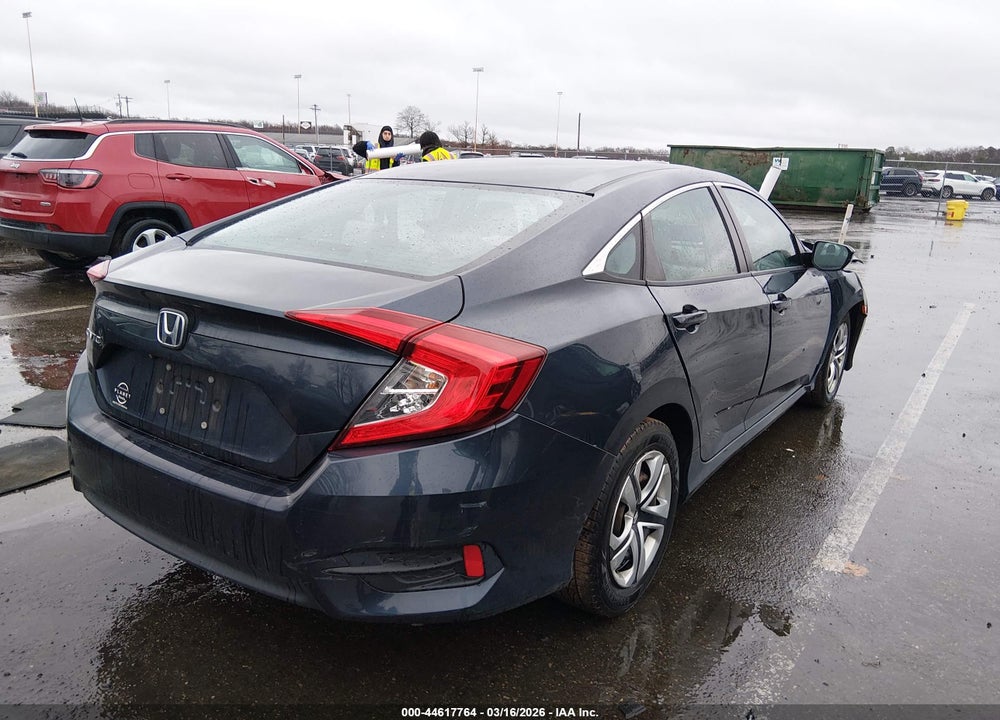 2018 HONDA CIVIC LX VIN: 2HGFC2F50JH584995