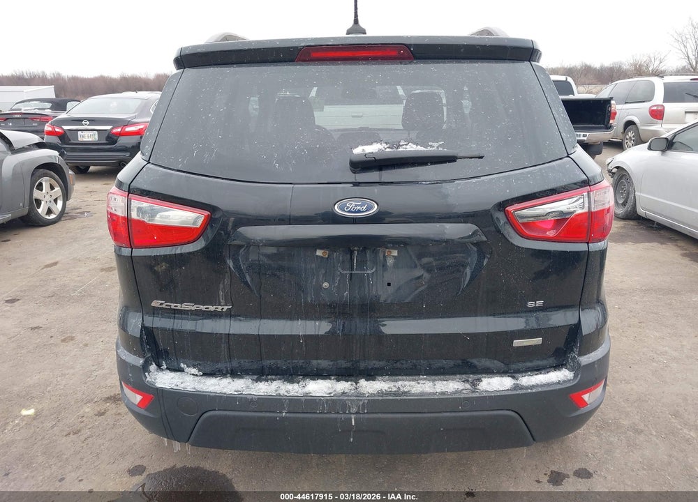 2018 FORD ECOSPORT SE VIN: MAJ3P1TE2JC239531
