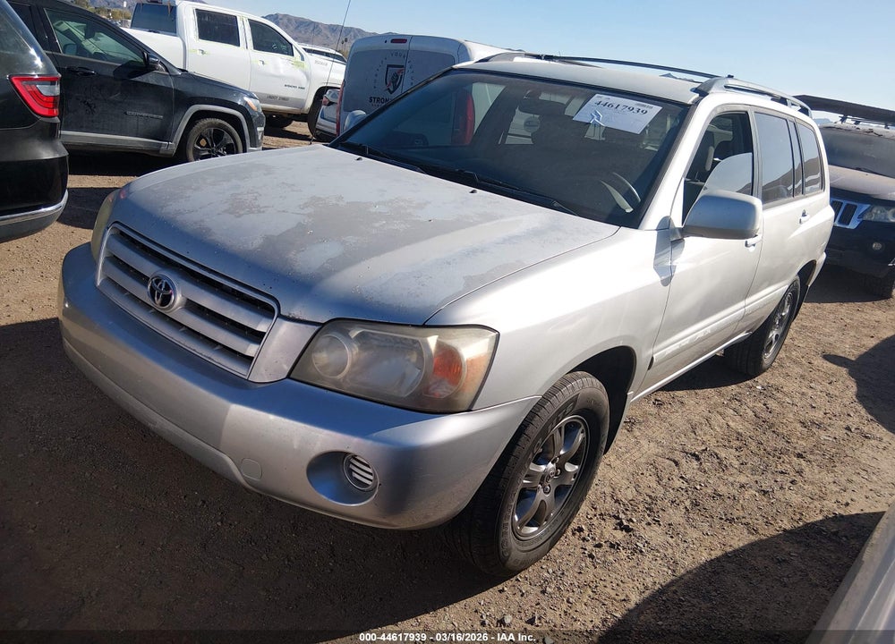 2004 TOYOTA HIGHLANDER V6 VIN: JTEDP21A640031996