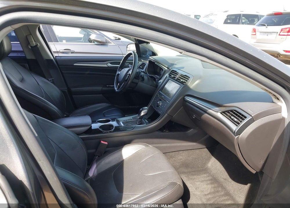 2013 FORD FUSION TITANIUM VIN: 3FA6P0K92DR369990