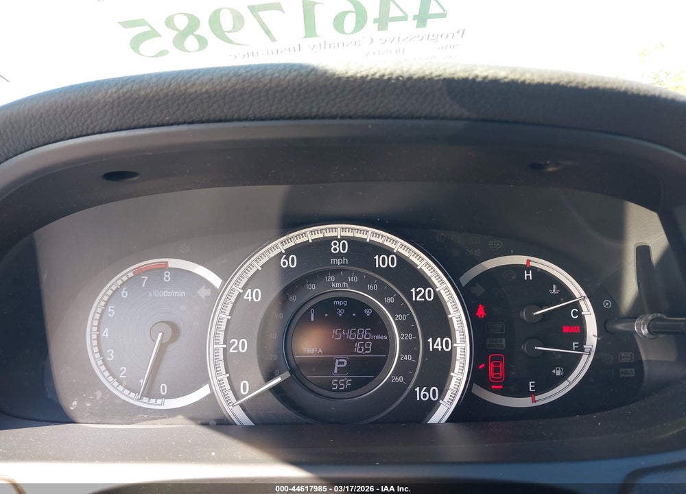 2016 HONDA ACCORD EX VIN: 1HGCR2F78GA043199