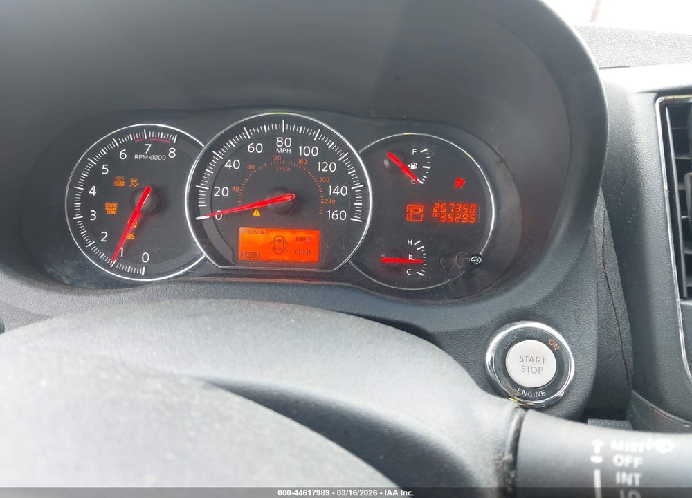 2009 NISSAN MAXIMA 3.5 S VIN: 1N4AA51E79C827617