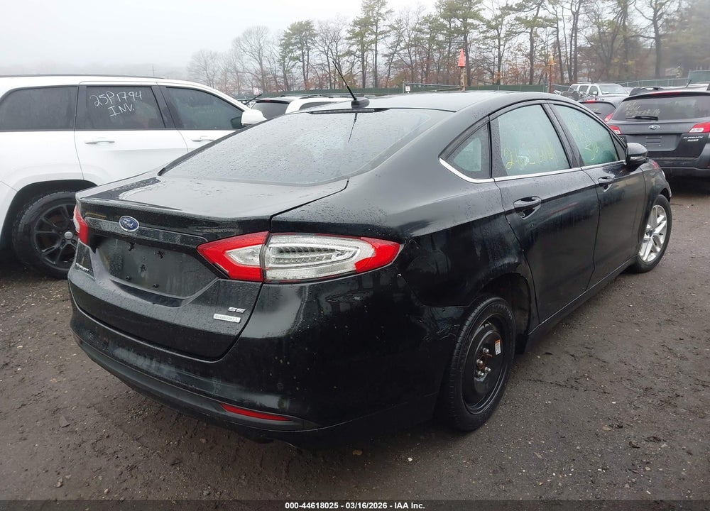 2016 FORD FUSION SE VIN: 3FA6P0HD6GR163619