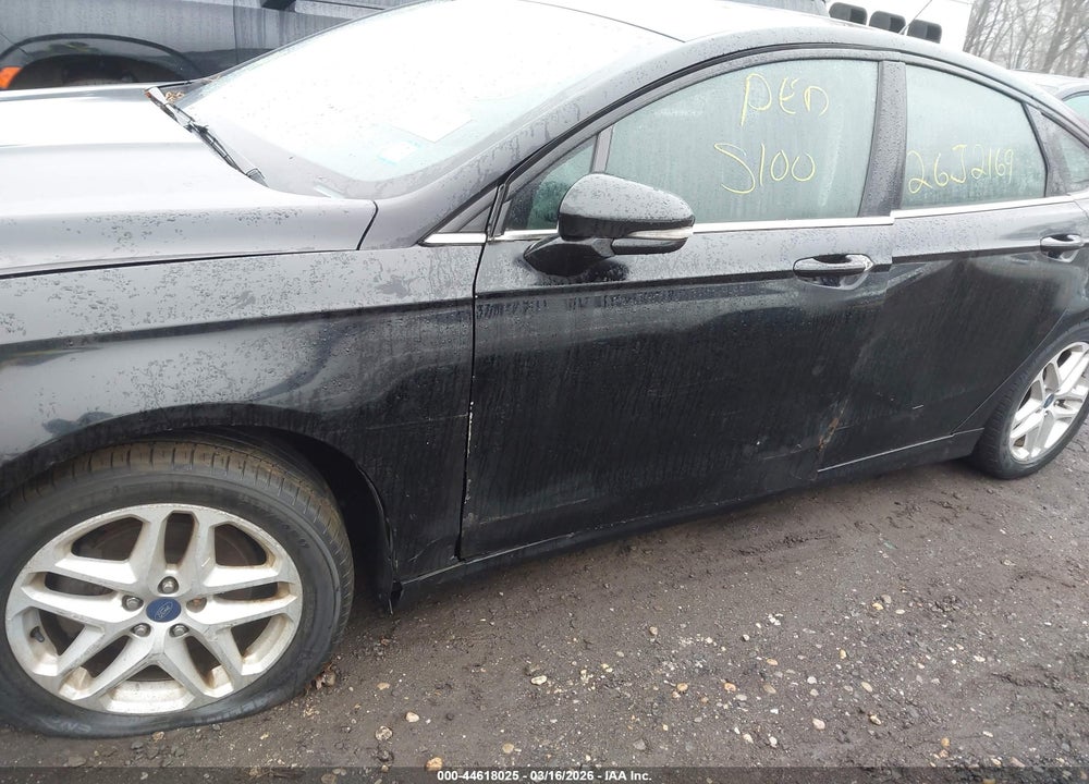 2016 FORD FUSION SE VIN: 3FA6P0HD6GR163619