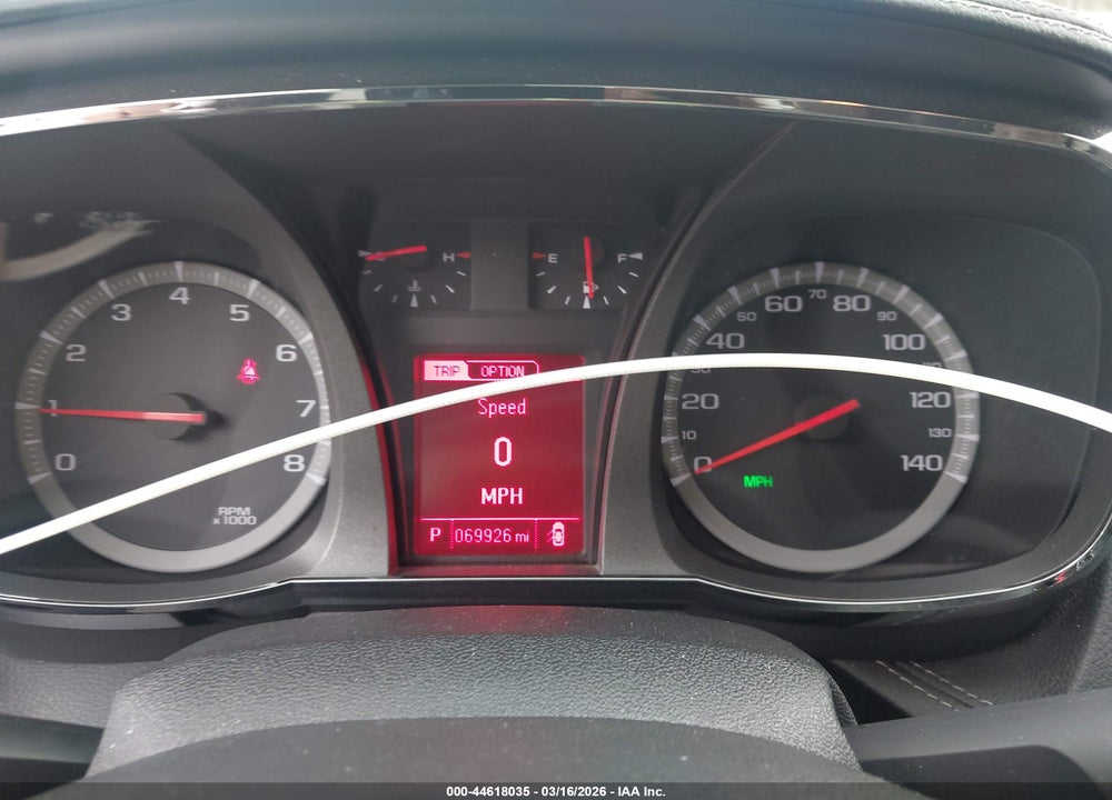 2017 GMC TERRAIN DENALI VIN: 2GKALREK2H6134591