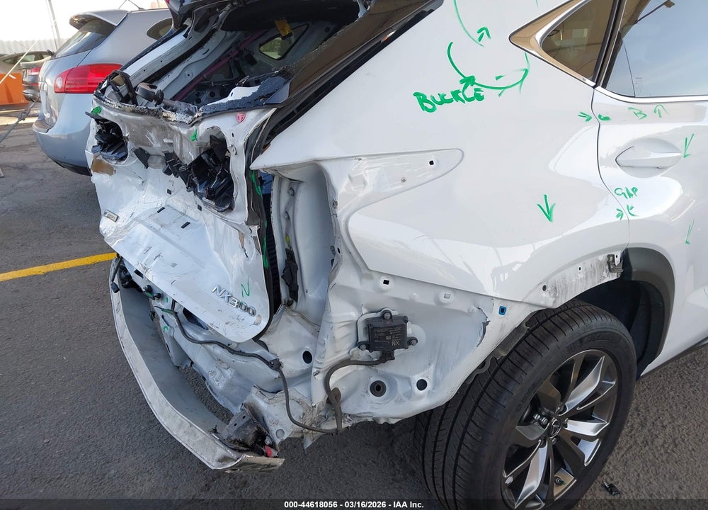 2018 LEXUS NX 300 F SPORT VIN: JTJYARBZ0J2112736